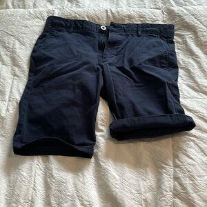 Navy shorts